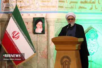 جشن عید مبعث و آیین نامگذاری صحن پبامبر اعظم (ص) در حرم مطهر رضوی