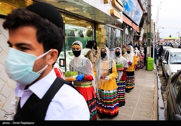 استقبال از نوروز با کارناوال شادی در رحیم آباد گیلان