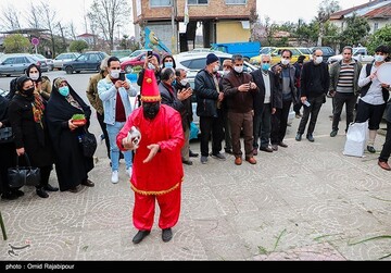 استقبال از نوروز با کارناوال شادی در رحیم آباد گیلان