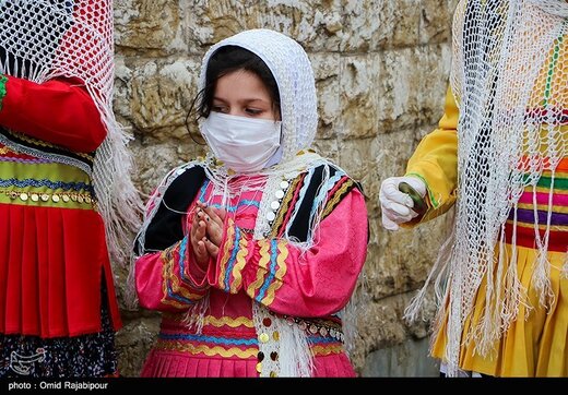 استقبال از نوروز با کارناوال شادی در رحیم آباد گیلان