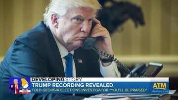 جزئیاتی تازه از تماس ترامپ با بازرس انتخاباتی جورجیا
