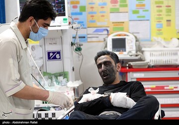 مصدومان چهارشنبه آخر سال