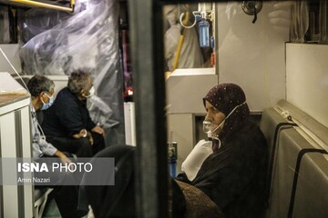 جابه‌جایی بیماران اورژانسی در پیک کرونای خوزستان