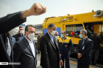 تصاویر | ورود ۲۸۹ دستگاه انواع واگن و لکوموتیو تولید داخل به شبکه ریلی