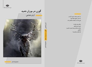شعرهای تازه آرش شفاعی در کتاب «گوزن در بوران شدید» منتشر شد