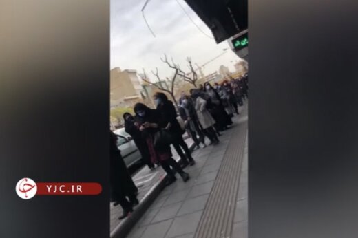 ببینید | صف خرید آجیل در تهران