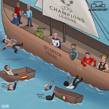 ببینید چه کسانی سوار کشتی لیگ قهرمانان شدند!