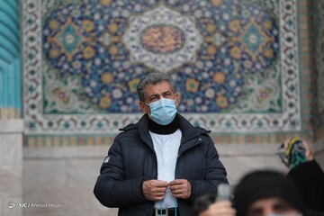 تحویل سال نو در حرم امام رضا (ع)