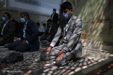 تحویل سال نو در حرم امام رضا (ع)