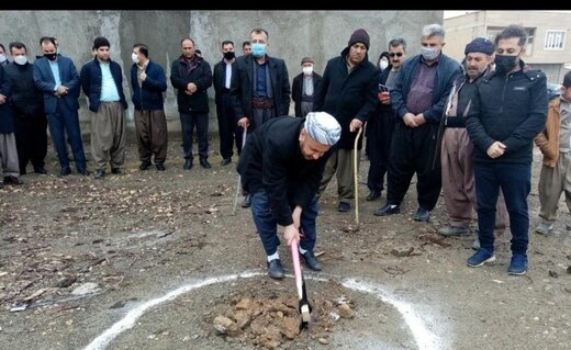 عملیات اجرایی درمانگاه تخصصی بیماران سرطانی در بانه آغاز شد
