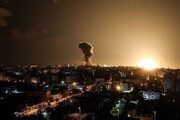 ببینید | حمله جنگنده‌های رژیم صهیونیستی به غزه