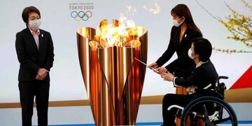 مشعل المپیک بالاخره روشن شد