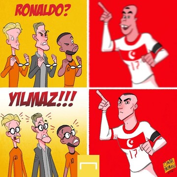 رونالدوی تُرک‌ها رو ببینید!