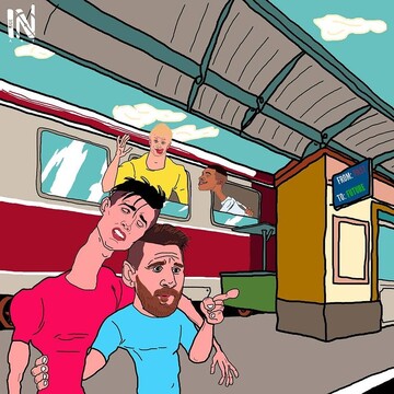 بعد از مسی و رونالدو، مسافران جدید قطار اروپا را ببینید!