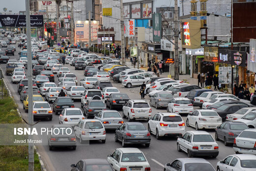 ترافیک سنگین در جاده‌های خروجی تهران