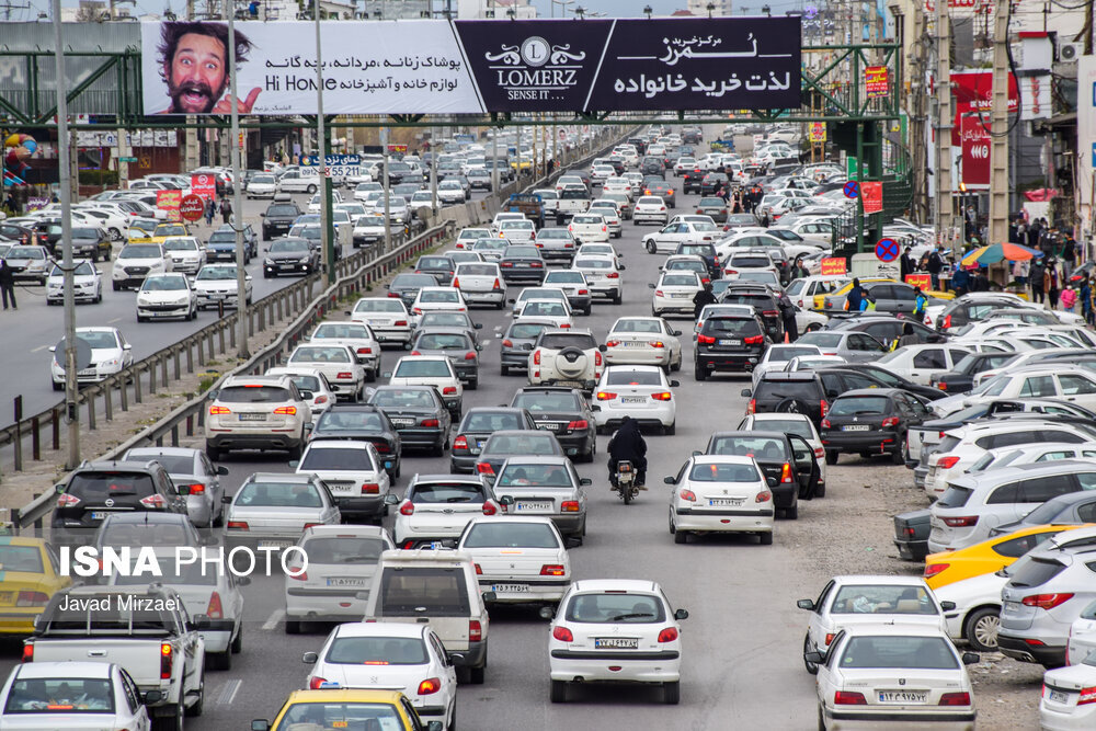 آخرین وضعیت ترافیکی جاده‌های ایران