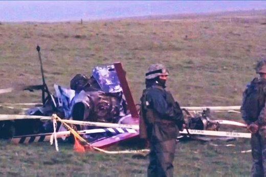 ببینید | هلی‌کوپتر حامل واکسن کرونا سقوط کرد