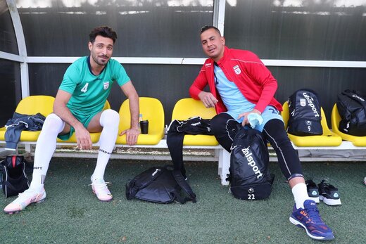 تمرین 90 دقیقه ای ملی پوشان فوتبال/عکس