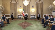 الرئيس روحاني : العلاقات مع الصين مهمة وستراتيجية بالنسبة لإيران