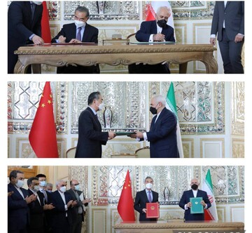 طهران وبكين توقعان على "خطة التعاون الشامل بين ايران والصين"