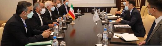 دیدار ظریف با دبیر اجرایی سیکا
