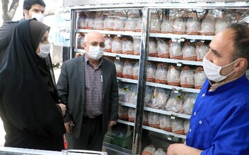 ۴۵۲تن مرغ گرم در قزوین توزیع شد
