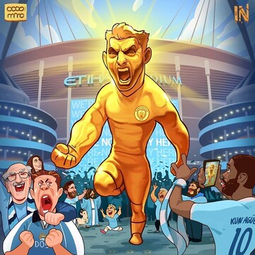 ببینید: ستاره منچسترسیتی جاودان می‌شود!