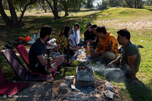 از نفس افتادن خنکای بهار در بوشهر