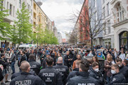 ببینید | اعتراض آلمانی‌ها به سیاست دولت در قبال کرونا