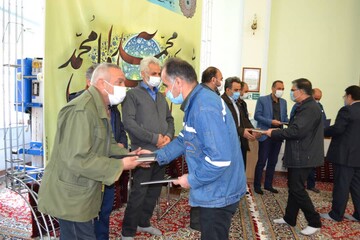 تجلیل از جانبازان و فرزندان شهدای منطقه شمال شرق
