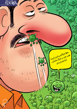 ببینید: کرونا آسانسوری شد!