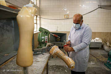 تصاویر | ساخت اندام مصنوعی برای علوم پزشکی