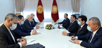 قدردانی رئیس‌جمهور قرقیزستان از ایران در دیدار با ظریف