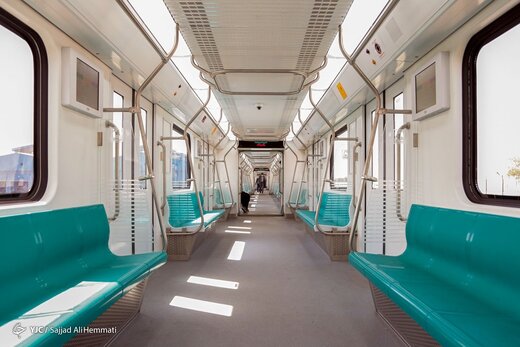 رونمایی از نخستین نمونه قطار ملی مترو