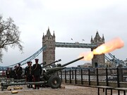 ببینید | شلیک توپ در نواحی مختلف بریتانیا به احترام شاهزاده فیلیپ
