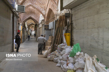 تعطیلی اصناف تبریز در پی افزایش شیوع کرونا
