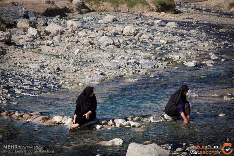 معروف‌ترین چشمه‌های آب‌گرم ایران