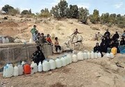 خبری خوش برای روستاهای کم آب خوسف/انتظارها برای تامین آب شرب به پایان رسید