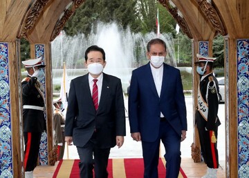 استقبال جهانگیری از نخست وزیر کره جنوبی + عکس
