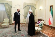 لاوروف به دیدار روحانی رفت +عکس