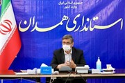 استاندار همدان کرونا گرفت