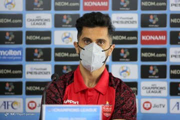نشست خبری سرمربیان تیم فوتبال پرسپولیس و الوحده امارات