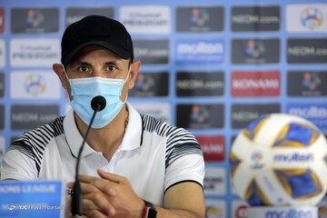 نشست خبری سرمربیان تیم فوتبال پرسپولیس و الوحده امارات