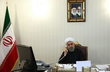 روحانی به امیر قطر: نظامی گری در منطقه نمی تواند مشکلات را حل کند 