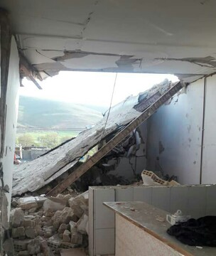 انفجار منزل مسکونی در روستای سرنمک بخش بیرانوند یک کشته و شش مجروح بر جا گذاشت