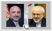 رایزنی ظریف با اتمر درباره گفتگوهای صلح