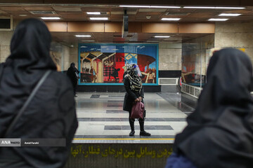 مترو در روز های خطرناک تهران