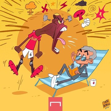 واکنش مورینیو به صحبت‌های جنجالی پوگبا رو ببینید!