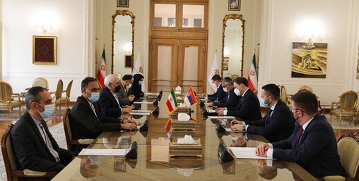 وزیران خارجه ایران و صربستان دیدار کردند
