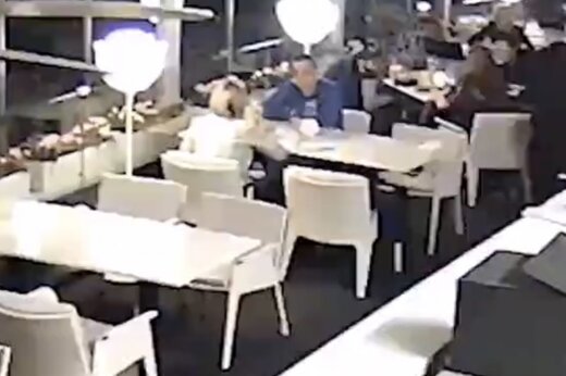 ببینید | لحظه دستگیری دیپلمات اوکراینی در سن‌پترزبورگ به اتهام جاسوسی